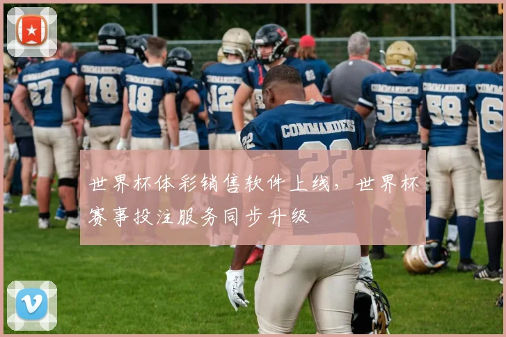 世界杯体彩销售软件上线，世界杯赛事投注服务同步升级